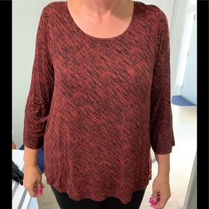 Apt 9 rust colored top